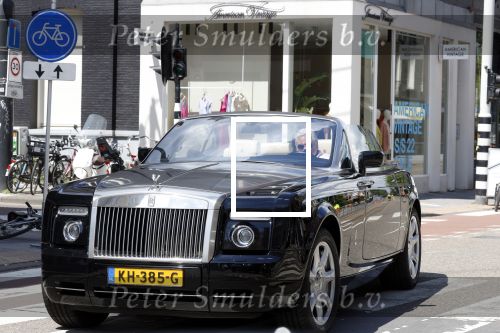 Amsterdam 29 juni 2022
Rene Froger in zijn Rolls Royce cabrio in Amsterdam zuid