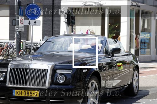 Amsterdam 29 juni 2022
Rene Froger in zijn Rolls Royce cabrio in Amsterdam zuid