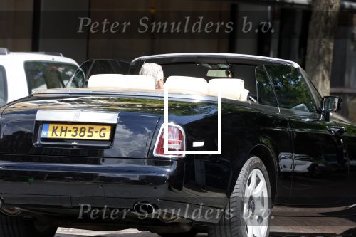 Amsterdam 29 juni 2022
Rene Froger in zijn Rolls Royce cabrio in Amsterdam zuid