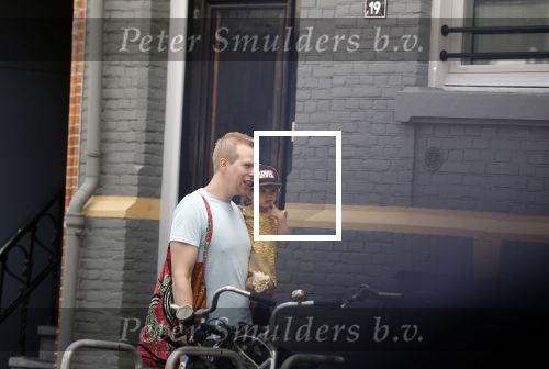 Amsterdam 13 juli 2022
Rick paul Mulligen met zijn dochter op de fiets in Amsterdam zuid