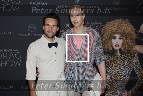 Amsterdam 30 juni 2022
Premiere Dragshow in the Harbour Club. Rick Paul v Mulligen met partner