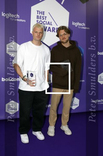 Amsterdam 25 mei 2022
Uitreiking best social awards in Amsterdam
Sam Hofman (l) en Rijk Hofman (r)