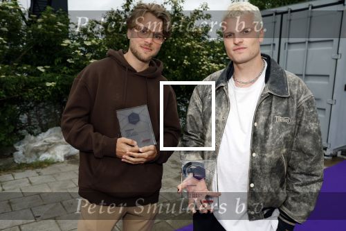 Amsterdam 25 mei 2022
Uitreiking best social awards in Amsterdam
Sam Hofman (l) en Rijk Hofman (r)