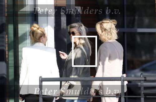 Hilversum 23 maart 2022
Bijeenkomst van alle RTL Presentatoren bij RTL op het mediapark. Bridget Maasland en Samantha Steenwijk