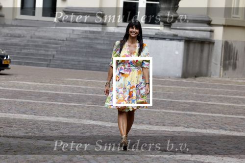 Den Haag 24 juni 2022
Sandra Schuurhof bij fotouurtje op paleis Noordeinde