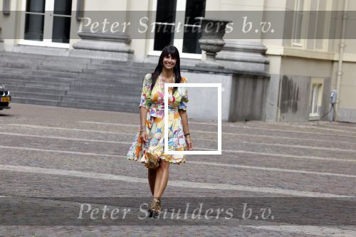 Den Haag 24 juni 2022
Sandra Schuurhof bij fotouurtje op paleis Noordeinde