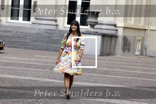Den Haag 24 juni 2022
Sandra Schuurhof bij fotouurtje op paleis Noordeinde