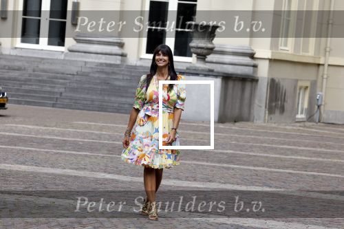 Den Haag 24 juni 2022
Sandra Schuurhof bij fotouurtje op paleis Noordeinde
