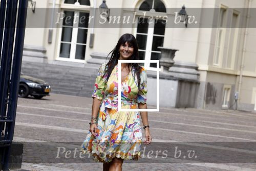 Den Haag 24 juni 2022
Sandra Schuurhof bij fotouurtje op paleis Noordeinde