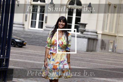Den Haag 24 juni 2022
Sandra Schuurhof bij fotouurtje op paleis Noordeinde