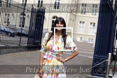Den Haag 24 juni 2022
Sandra Schuurhof bij fotouurtje op paleis Noordeinde