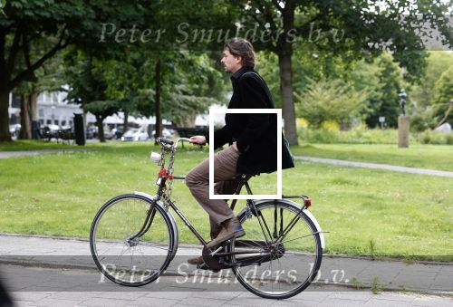 Amsterdam 5 juli 2022
Stefano Keizers op de fiets in Amsterdam zuid