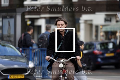 Amsterdam 5 juli 2022
Stefano Keizers op de fiets in Amsterdam zuid