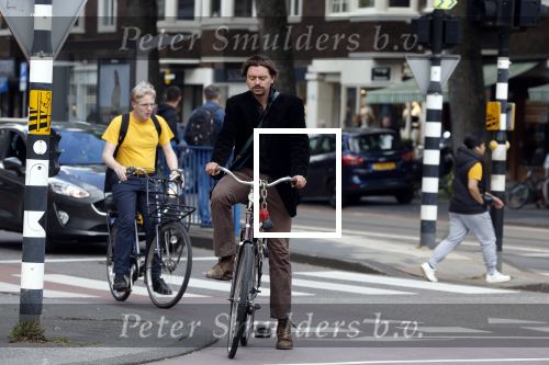 Amsterdam 5 juli 2022
Stefano Keizers op de fiets in Amsterdam zuid