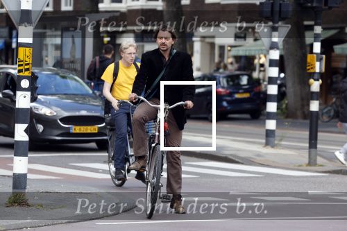 Amsterdam 5 juli 2022
Stefano Keizers op de fiets in Amsterdam zuid