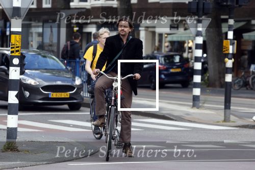 Amsterdam 5 juli 2022
Stefano Keizers op de fiets in Amsterdam zuid