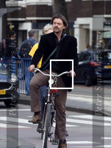 Amsterdam 5 juli 2022
Stefano Keizers op de fiets in Amsterdam zuid