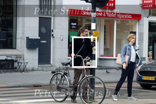 Amsterdam 5 juli 2022
Stefano Keizers op de fiets in Amsterdam zuid