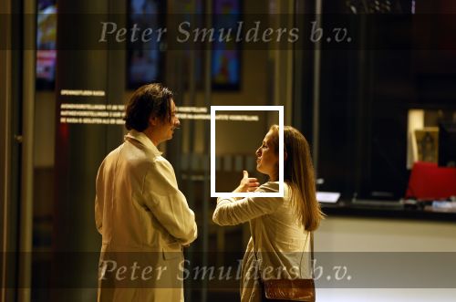 Amsterdam 12 juli 2022
Stefano Keizers met (een) vriendin voor de deur van Het nieuwe deLamar theater.