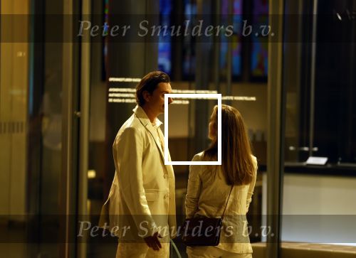 Amsterdam 12 juli 2022
Stefano Keizers met (een) vriendin voor de deur van Het nieuwe deLamar theater.