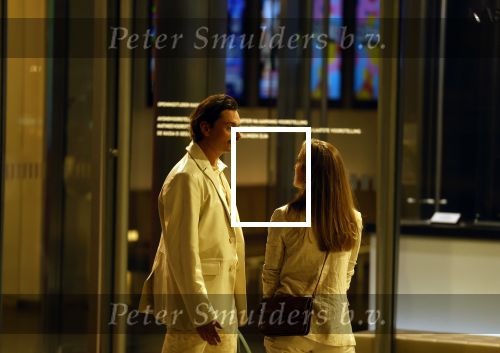 Amsterdam 12 juli 2022
Stefano Keizers met (een) vriendin voor de deur van Het nieuwe deLamar theater.