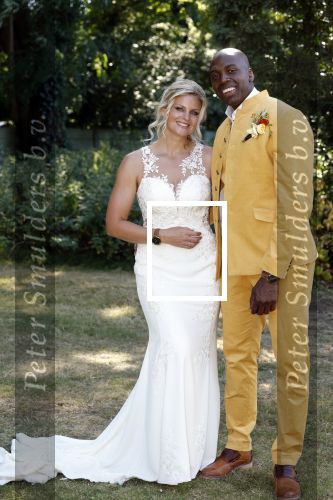 Tilburg 16 juli 2022
Trouwen Steven Brunswijk en zijn vrouw Ayla Guiaux .