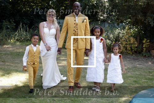 Tilburg 16 juli 2022
Trouwen Steven Brunswijk en zijn vrouw Ayla Guiaux .