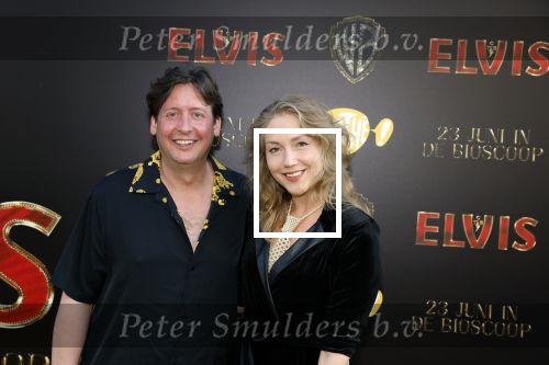 Amsterdam 13 juni 2022
Premiere Elvis in Tuschinski.
Steven Kazan met partner Jamie Kazan
