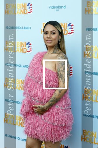 Rotterdam 26 juni 2022
Premiere Bon Bini 3 in Pathe Rotterdam.
Tabitha zwanger met haar partner
