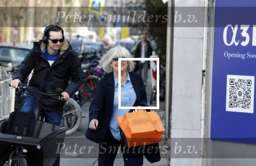 Amsterdam 22 maart 2022
Willeke Alberti op straat in Amsterdam.