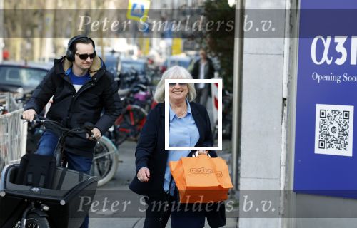 Amsterdam 22 maart 2022
Willeke Alberti op straat in Amsterdam.