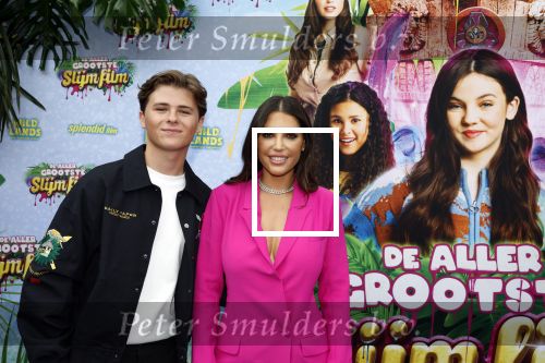 Amsterdam 3 juli 2022
Premiere de Grote slijmfilm in pathe Arena .
Yolanthe Cabau v Kasbergen en Matheu Hinzen