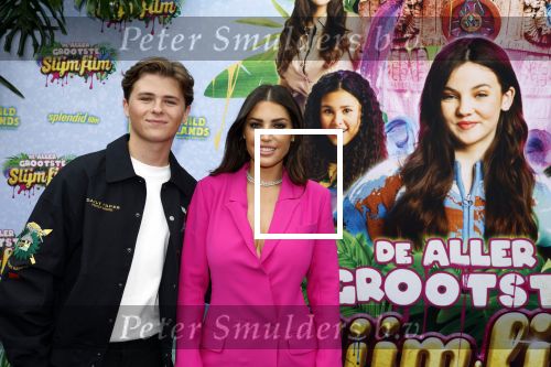 Amsterdam 3 juli 2022
Premiere de Grote slijmfilm in pathe Arena .
Yolanthe Cabau v Kasbergen en Matheu Hinzen