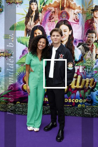 Amsterdam 3 juli 2022
Premiere de Grote slijmfilm in pathe Arena .
Zafania Kersten en Matheu Hinzen