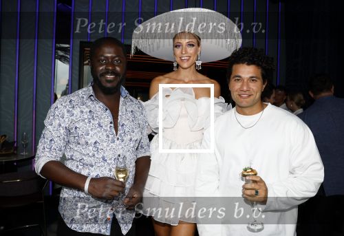Amsterdam 29 juni 2023
Opening nieuwe rooftop bar in het Double Tree Hilton Hotel.
Andre Dongelmans Janneke Scherpenhuyzen en Alkan Coklu