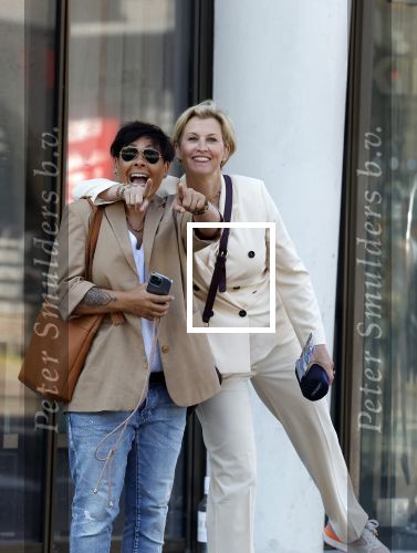 Amsterdam 31 mei 2023
Anouk Smulders en Annette Soleman  op straat in Amsterdam