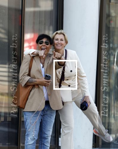 Amsterdam 31 mei 2023
Anouk Smulders en Annette Soleman  op straat in Amsterdam