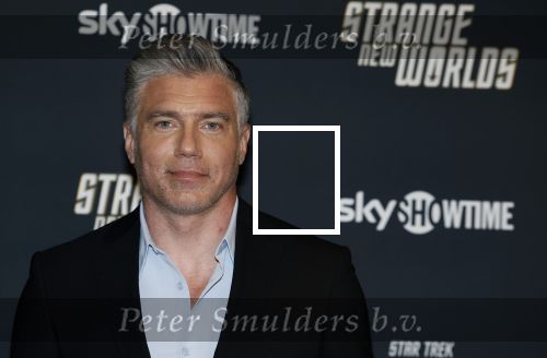 Amsterdam 26 juni 2023
Rebecca Romijn en Anson Mount waren in Nederland ter promotie van de serie Star Trek , Strange New Worlds. De foto\'s zijn gemaakt in het Conservatorium Hotel