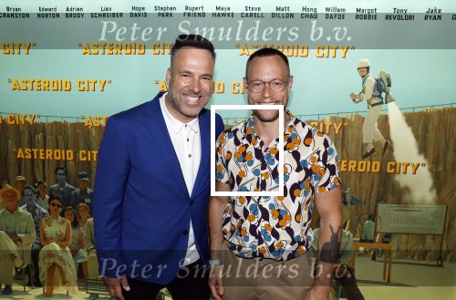 Amsterdam 7 juni 2023
Premiere Asteroid City in the Movies in Amsterdam.
Barry Paf en Tim Koomen