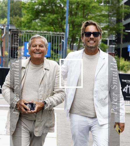 Amsterdam 1 juni 2023
Talkies terras award bij the Harbour Club .
Bas Smit met zijn vader