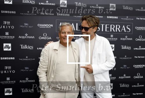 Amsterdam 1 juni 2023
Talkies terras award bij the Harbour Club .
Bas Smit met zijn vader