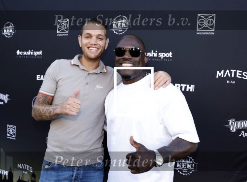 Amsterdam 15 juni 2023
Opening tatooshop Melvin Manhoef op de v Baerlestraat in Amsterdam.
Chahid Charrak ( Dutch Performante) en Melvin Manhoef