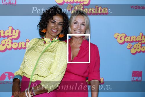 Amsterdam 276 juni 2023
Premiere Candy en Bonita in Pathe de Munt . Nienke Romer is de regisseur.
Chimene v Oosterhout en Tanja Jess