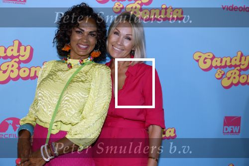 Amsterdam 276 juni 2023
Premiere Candy en Bonita in Pathe de Munt . Nienke Romer is de regisseur.
Chimene v Oosterhout en Tanja Jess