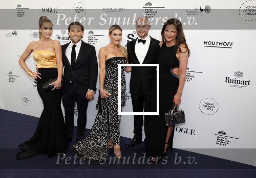 Amsterdam 3 juni 2023
Premiere Nationaal Ballet in de stopera.
Daniel v Zweden en zijn vrouw Stevie en zus Anna Sophie v Zweden