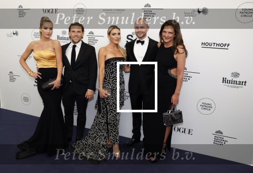 Amsterdam 3 juni 2023
Premiere Nationaal Ballet in de stopera.
Daniel v Zweden en zijn vrouw Stevie en zus Anna Sophie v Zweden