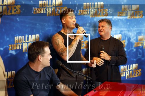 Amsterdam 21 juni 2023
Presentatie Holland zingt Hazes bij Strand Zuid.
De artiesten die volgend jaar mee gaaan doen zijn : Andre Hazes Jeroen v d Boom Douwe Bob Samantha Steenwijk Wolter Kroes en Jamai Looman .