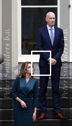 Den haag 10 januari 2022
Balkonscene nieuwe kabinet op paleis Noordeinde.
Dilan Yesilgoz en Ernst Kuipers