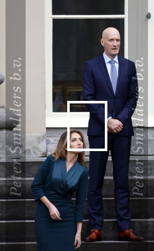 Den haag 10 januari 2022
Balkonscene nieuwe kabinet op paleis Noordeinde.
Dilan Yesilgoz en Ernst Kuipers