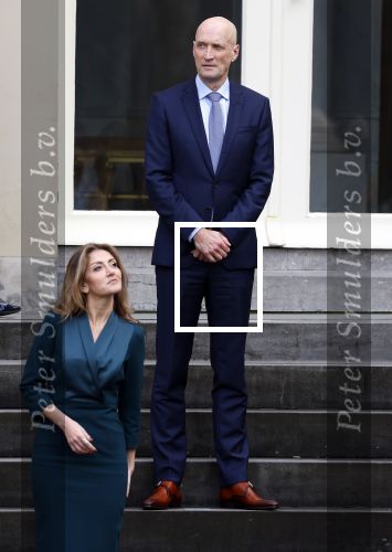 Den haag 10 januari 2022
Balkonscene nieuwe kabinet op paleis Noordeinde.
Dilan Yesilgoz en Ernst Kuipers